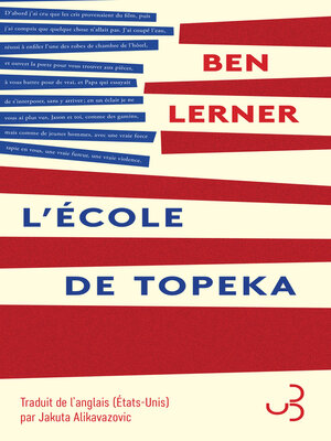 cover image of L'École de Topeka
